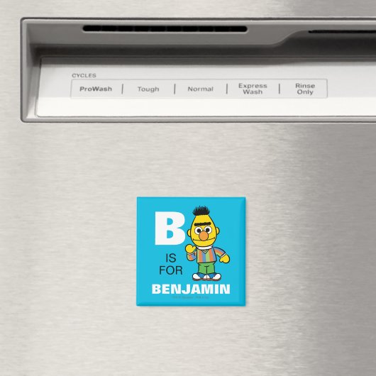B is voor Bert | Jouw namen toevoegen Magneet (Insitu (Vaatwasser))