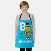 B is voor Bert | Jouw namen toevoegen Schort (Gedragen)