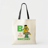 B is voor Bert | Jouw namen toevoegen Tote Bag (Voorkant)