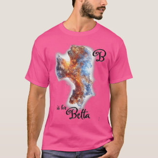 B is voor bèta t-shirt