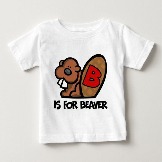 B is voor bever (Voorkant)