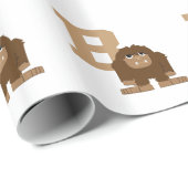 B is voor Bigfoot Cadeaupapier (Rol Hoek)