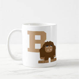 B is voor Bigfoot Koffiemok