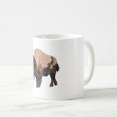 B is voor Bison Koffiemok (Voorkant rechts)