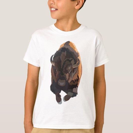 B is voor Bison T-shirt (Voorkant)