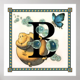 B is voor Blug Poster