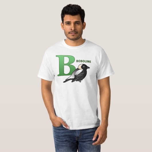 B is voor Bobolink T-shirt (Voorkant volledig)