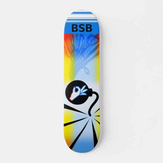 B is voor Bombs Skateboard (Voorkant)