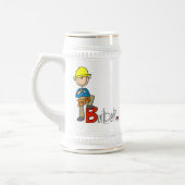 B is voor Bouwer Bierpul (Links)