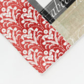 B is voor Brahma Backyard Chicken Fleece Deken (Hoek)