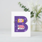 B is voor.... briefkaart (Staand voorkant)