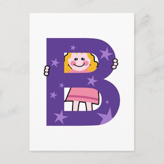 B is voor.... briefkaart (Voorkant)