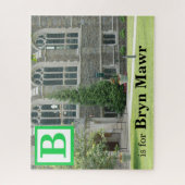 B is voor Bryn Mawr Great Hall Foto Legpuzzel (Verticaal)