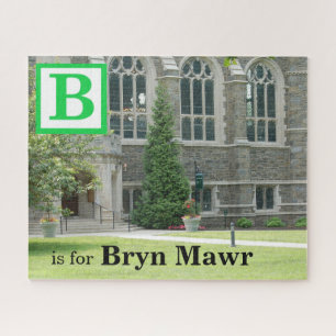 B is voor Bryn Mawr Great Hall Foto Legpuzzel