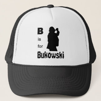 B is voor bukowski trucker pet