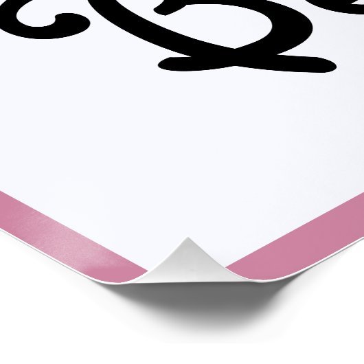 B is voor Naam Poster (Hoek)