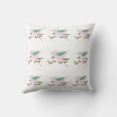 B is voor Sierkussen van een meisje van Bella (Achterkant)