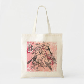 B is voor vogelCanvas tas