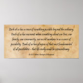 B J Palmer Buitengewone Life Chiropractic Poster (Voorkant)