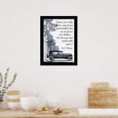 B.J. Palmer Gezegde Poster (Keuken)