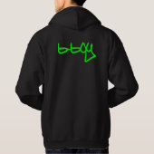 b jongen, stijl GBK GREEN Hoodie (Achterkant)