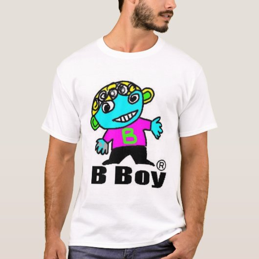 B Jongen T-rok T-shirt (Voorkant)