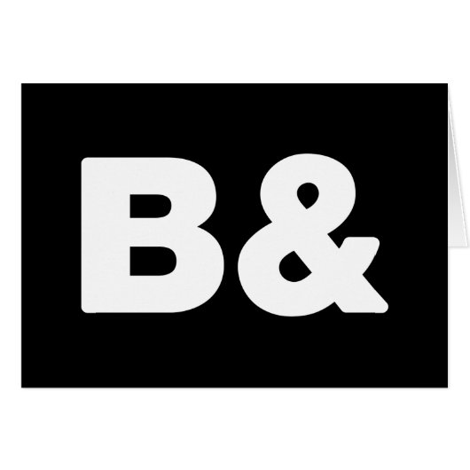 B&Kaart (Voorkant Horizontaal)