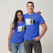 B-kant van Life Vinyl Records T-shirt (Unisex)
