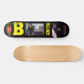 B KNITE SKATEBOARD / JMT USA Skateboard, 7¾" Dek (Horizontaal)