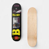 B KNITE SKATEBOARD / JMT USA Skateboard, 7¾" Dek (Voorkant)