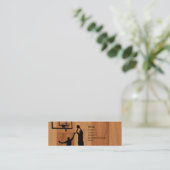 B-kogel Mini Visitekaartje (Staand voorkant)