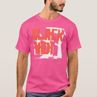 B L A C K M I D T-SHIRT