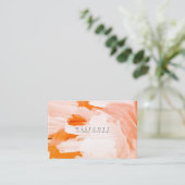 B L U S H E D VISITEKAARTJE (Staand voorkant)