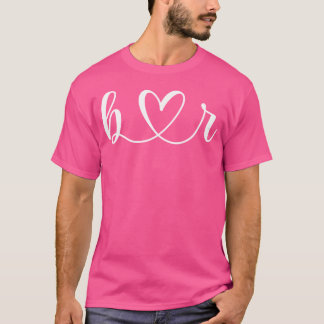 B Love R Bride Boyfriend Vriendin B Letter en T-shirt