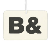 B & LUCHTVERFRISSER (Voorkant)