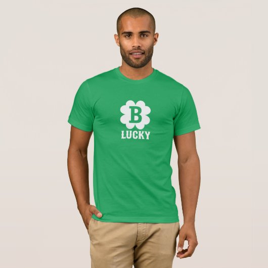 B LUCKY T-SHIRT (Voorkant volledig)