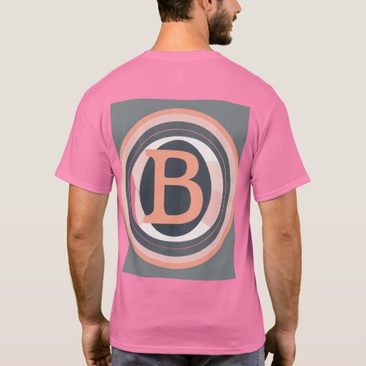 B&M Duo: het geliefde roze T-shirt (Achterkant)