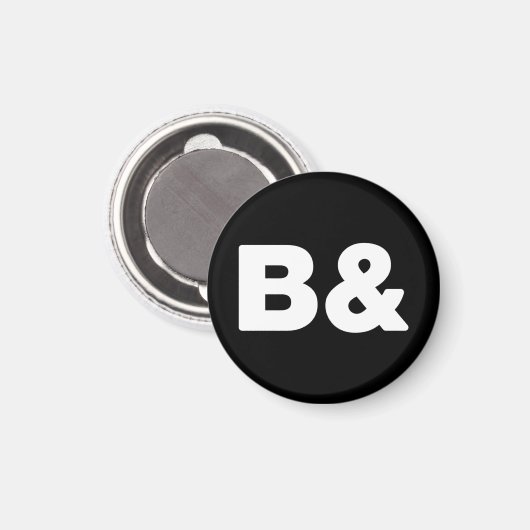 B & MAGNEET (Voorkant / Achterkant)