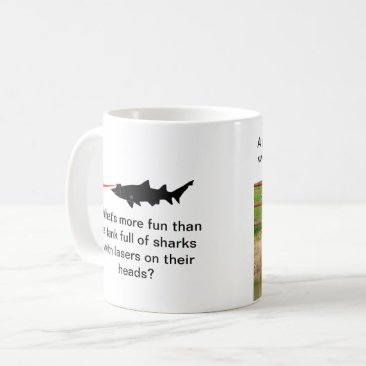 B - Mok van het Humoureus Capybara (Voorkant links)