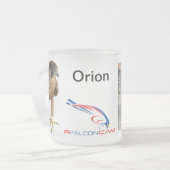 B.Mok van het ontwerp van de weerstand Matglas Koffiemok (Voorkant links)