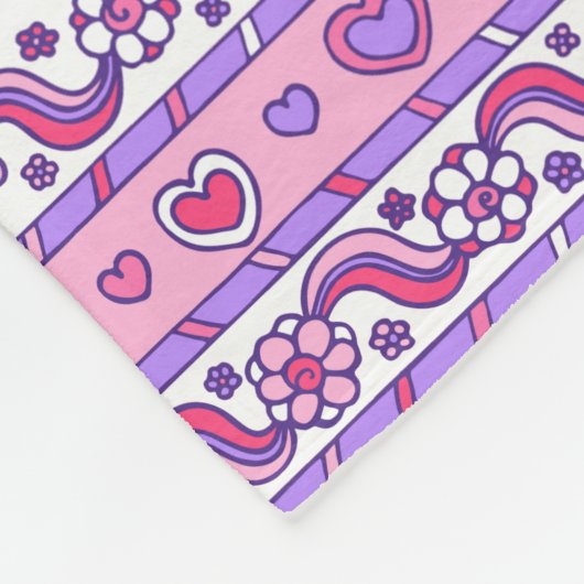 B monogram aangepaste naam betekent Bethany deken (Hoek)