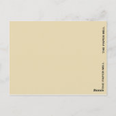 B- Monogram Bladwijzer Briefkaart (Achterkant)