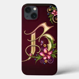 B Monogram iPad Air-draagtas iPhone 13 Hoesje
