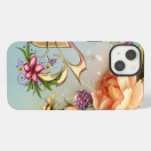 B Monogram iPad Air Hoesje iPhone Hoesje (Achterkant horizontaal)