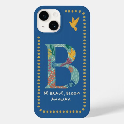 B Monogram iPhone Case (Achterkant)