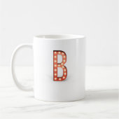 B Monogram Markttent Bulb Koffiemok (Links)