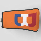 B Monogram overlay op NLD Vlag op of pct Golfheadcover (Voorkant)