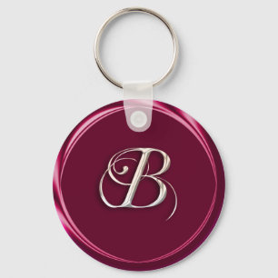 B-monogram Sleutelhanger