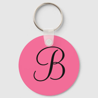 "B"-monogram Sleutelhanger
