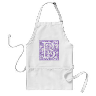 "B"  monogram Standaard Schort